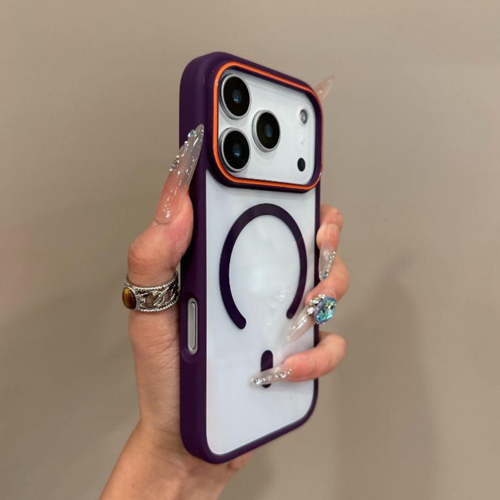 Phone Cases With Magnet - Transparent Magsasfe Phone Case for IPhone