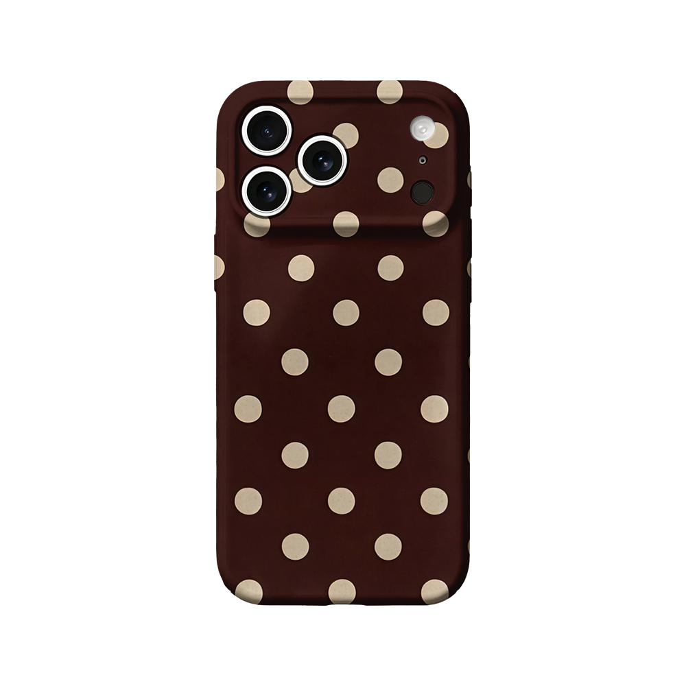 Phone Cases Vintage - Vintage Polka Dot Print Phone Case