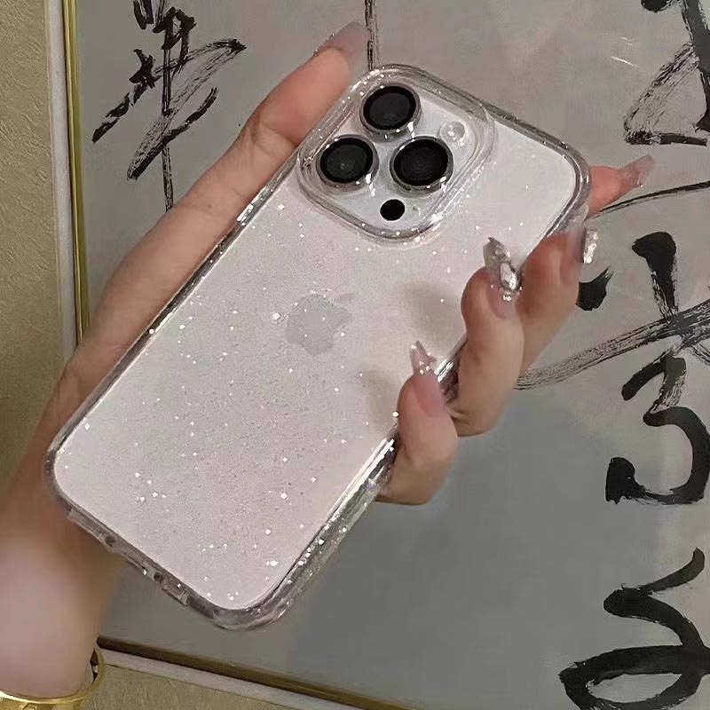 Phone Cases Arc - Luxury Clear Glitter Case For iPhone