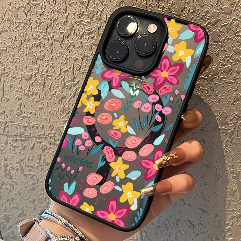 Colorful Flower Magnetic Shock - đánh giá và giá Phone Cases With Magnet