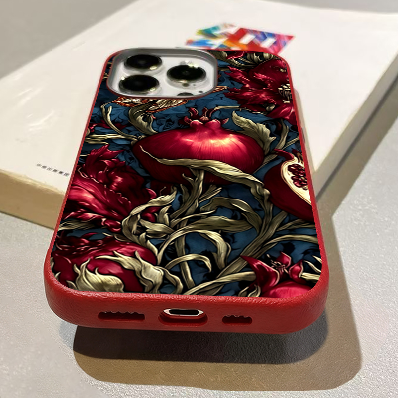 Vintage Pomegranate TPU Art Ph - đánh giá và giá Phone Cases Vintage