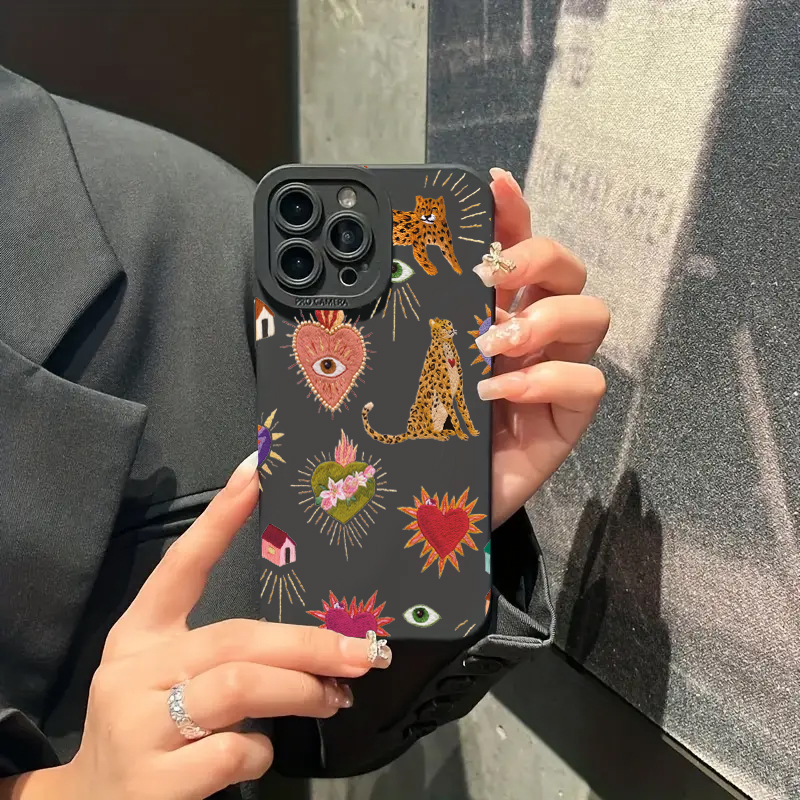 Floral Leopard Eyes Phone Case - đánh giá và giá Phone Cases Arc