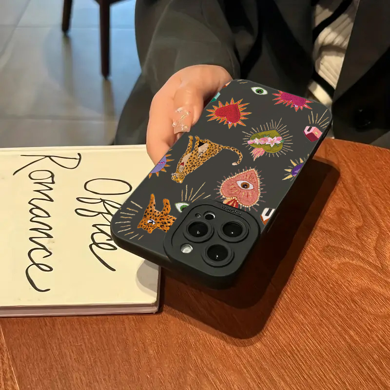 Floral Leopard Eyes Phone Case - đánh giá và giá Phone Cases Arc