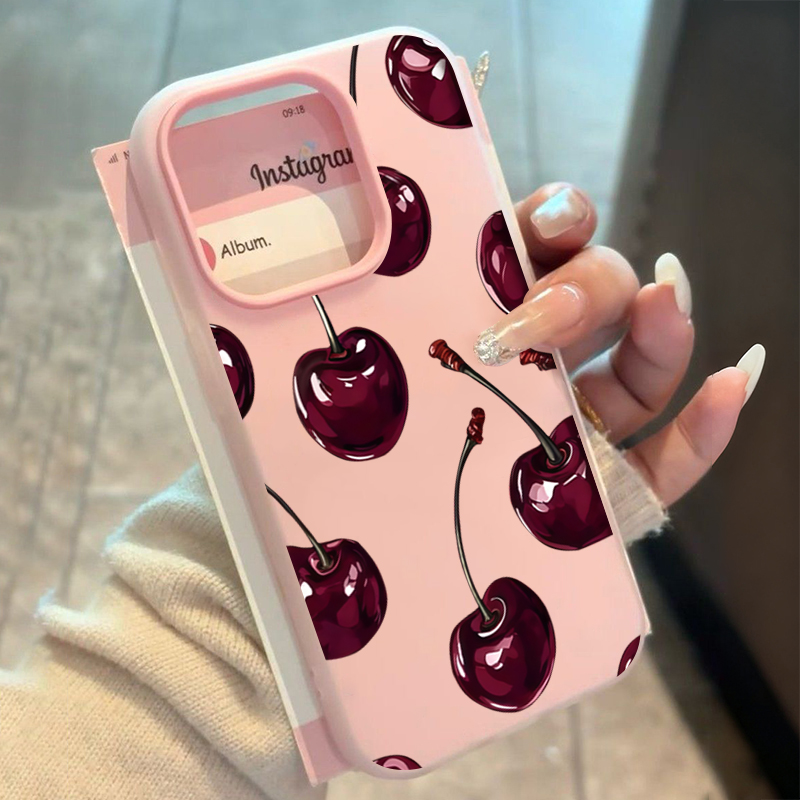 Red Cherry Jelly Phone Case Fo - đánh giá và giá Phone Cases Red