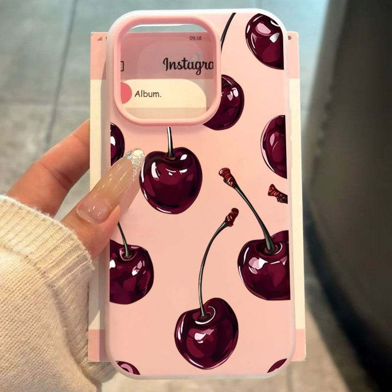 Red Cherry Jelly Phone Case Fo - đánh giá và giá Phone Cases Red