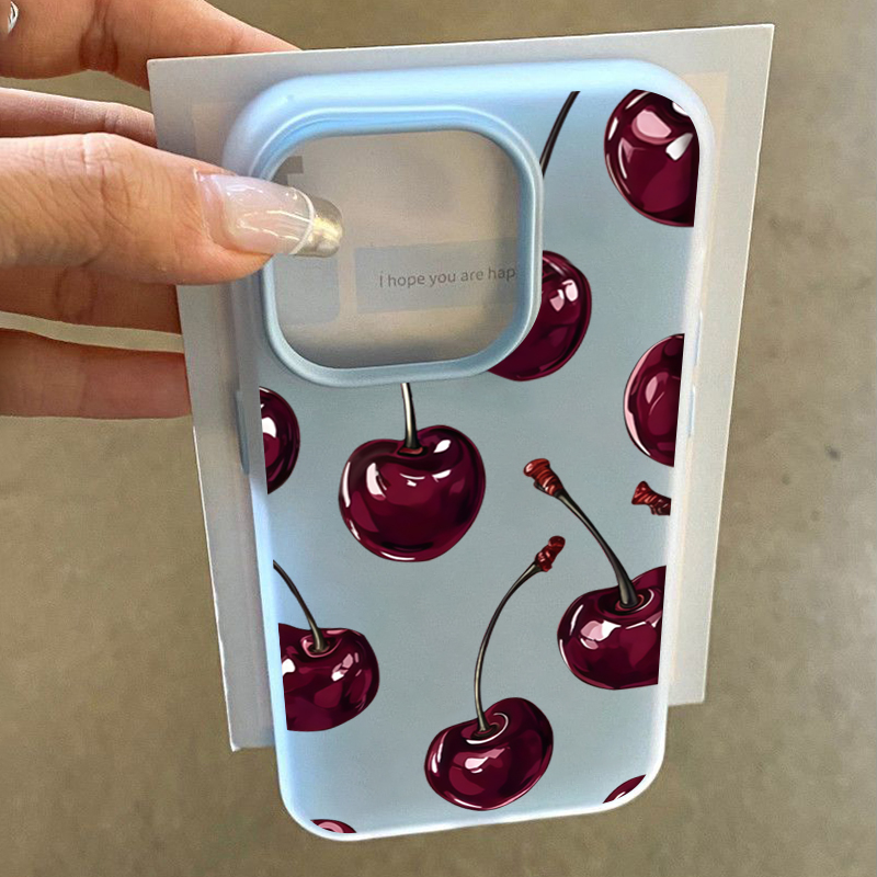 Red Cherry Jelly Phone Case Fo - đánh giá và giá Phone Cases Red