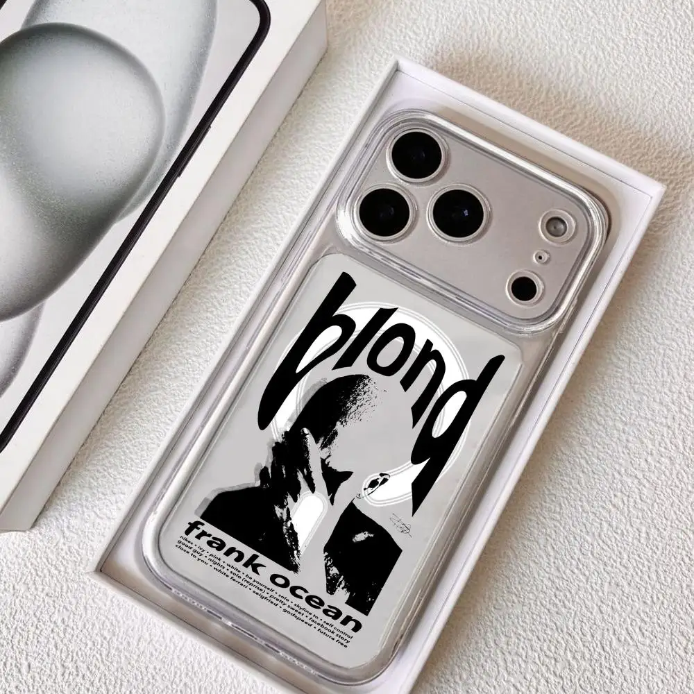 Singer Frank Blonde Oceans Hot - đánh giá và giá Phone Cases Transparent