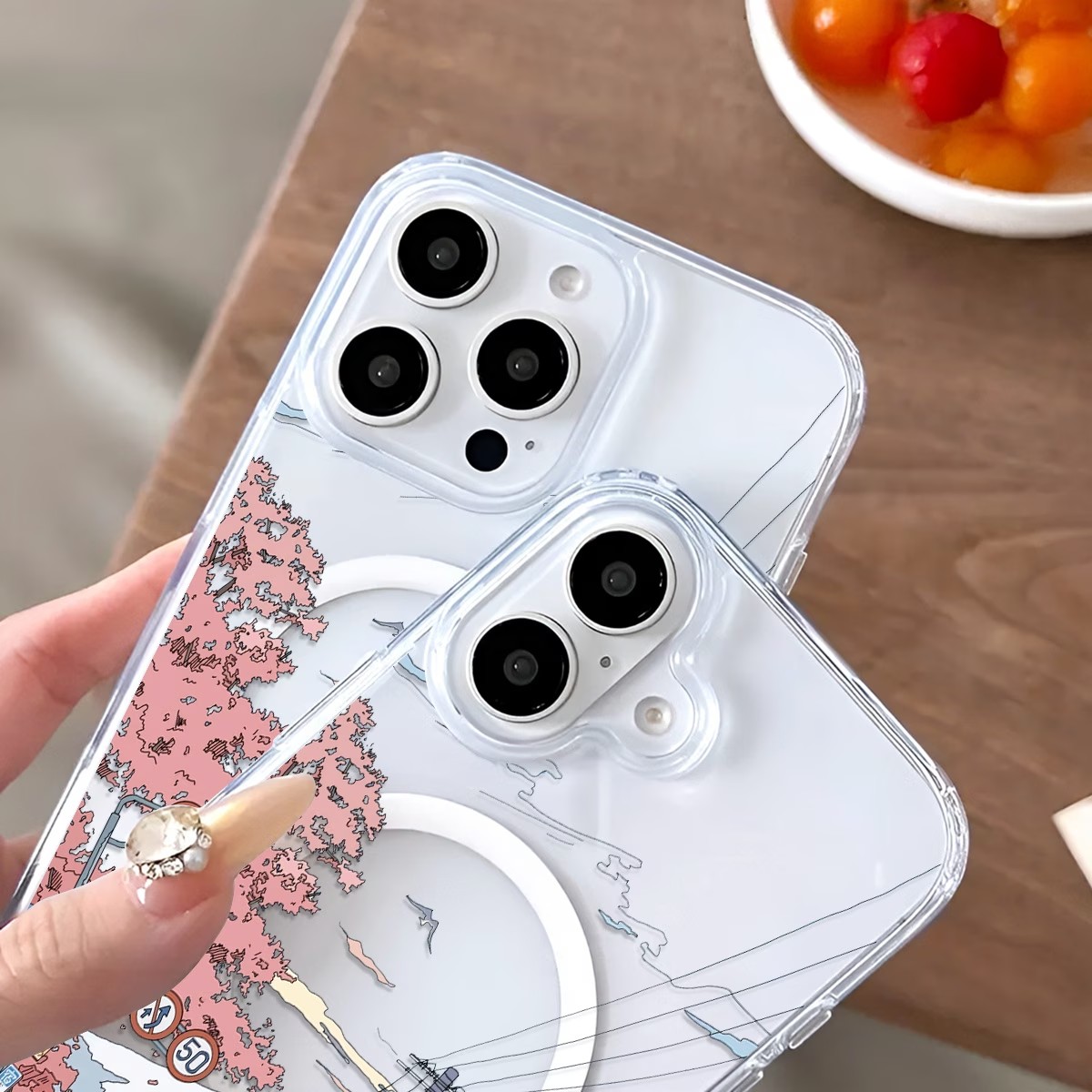Fuji Cherry Blossom Pattern Ph - đánh giá và giá Phone Cases With Magnet