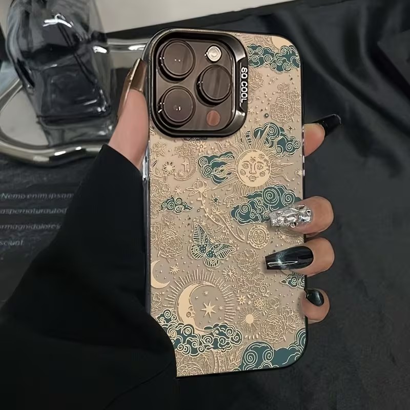 Vintage Tarot Sun Moon Butterf - đánh giá và giá Phone Cases Vintage