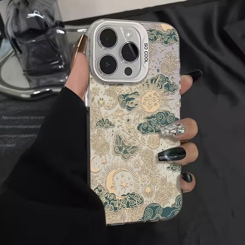 Vintage Tarot Sun Moon Butterf - đánh giá và giá Phone Cases Vintage