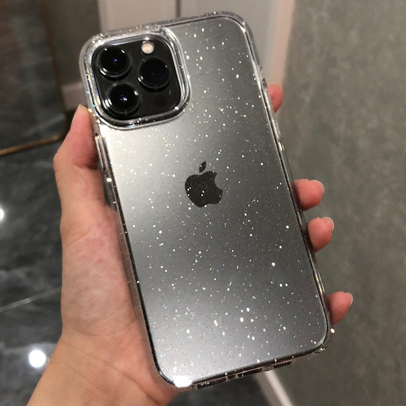 Luxury Clear Glitter Case For  - đánh giá và giá Phone Cases Arc