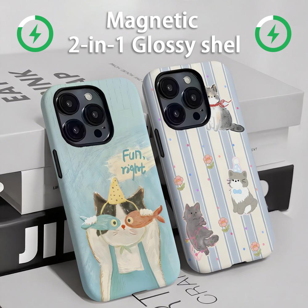 Cute cats and dogs  Phone Case - đánh giá và giá Phone Cases Iphone 15