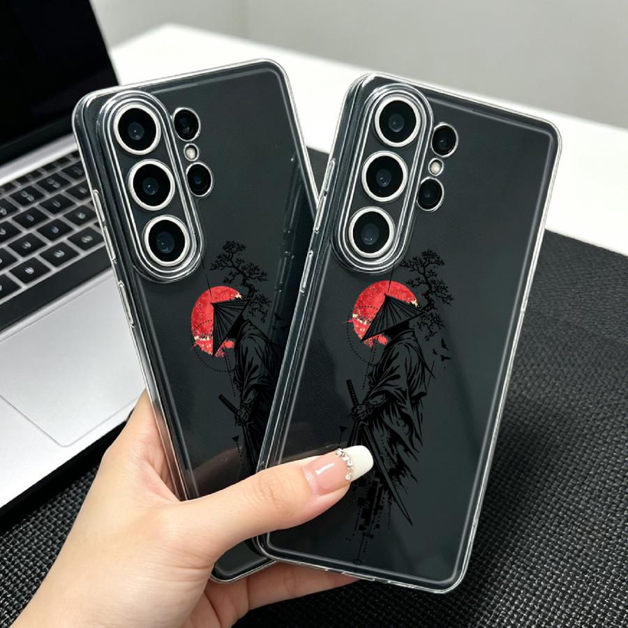 Samurai With Red Sun Print Cas - đánh giá và giá Phone Cases Red