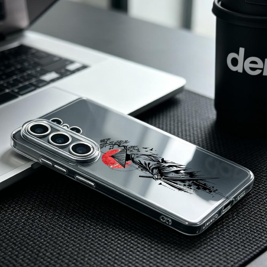 Samurai With Red Sun Print Cas - đánh giá và giá Phone Cases Red