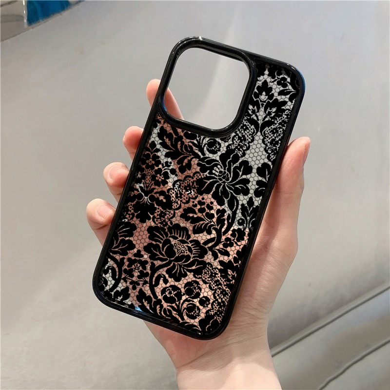 Vintage Floral Lace Pattern Ph - đánh giá và giá Phone Cases Vintage