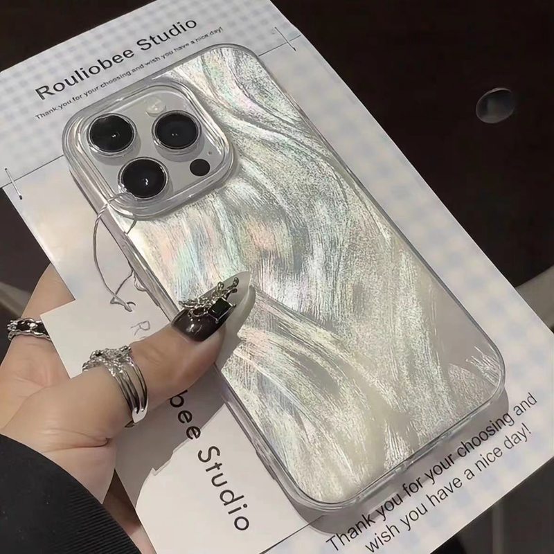 Luxury Aurora Siliver Laser Fe - đánh giá và giá Phone Cases Arc