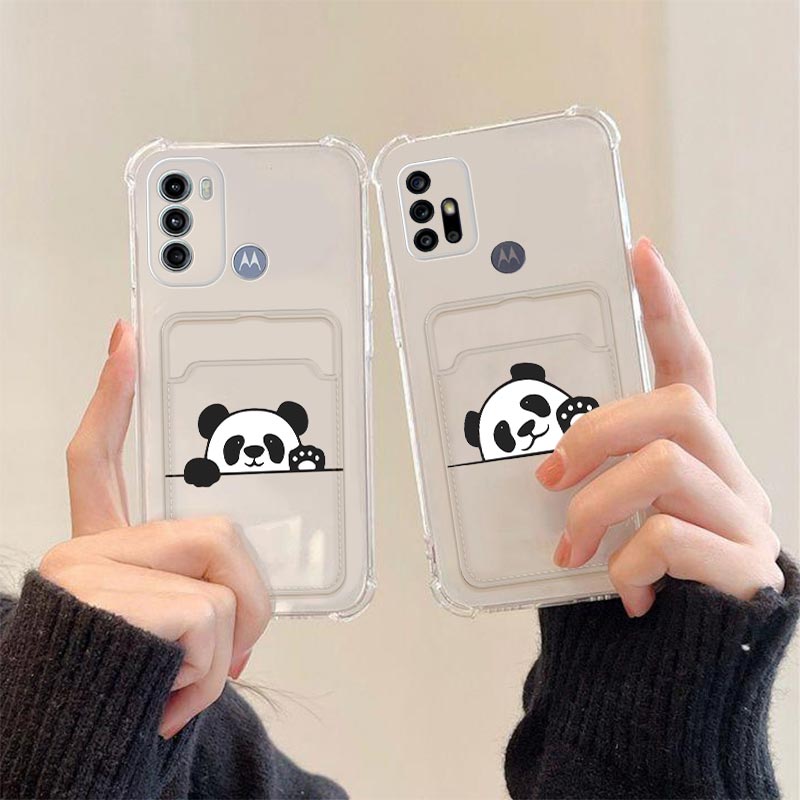 G 60 Hiding Panda Transparent  - đánh giá và giá Phone Cases Jjk