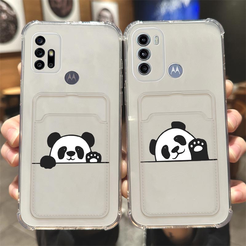 G 60 Hiding Panda Transparent  - đánh giá và giá Phone Cases Jjk