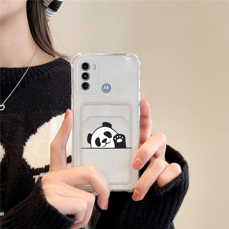 G 60 Hiding Panda Transparent  - đánh giá và giá Phone Cases Jjk