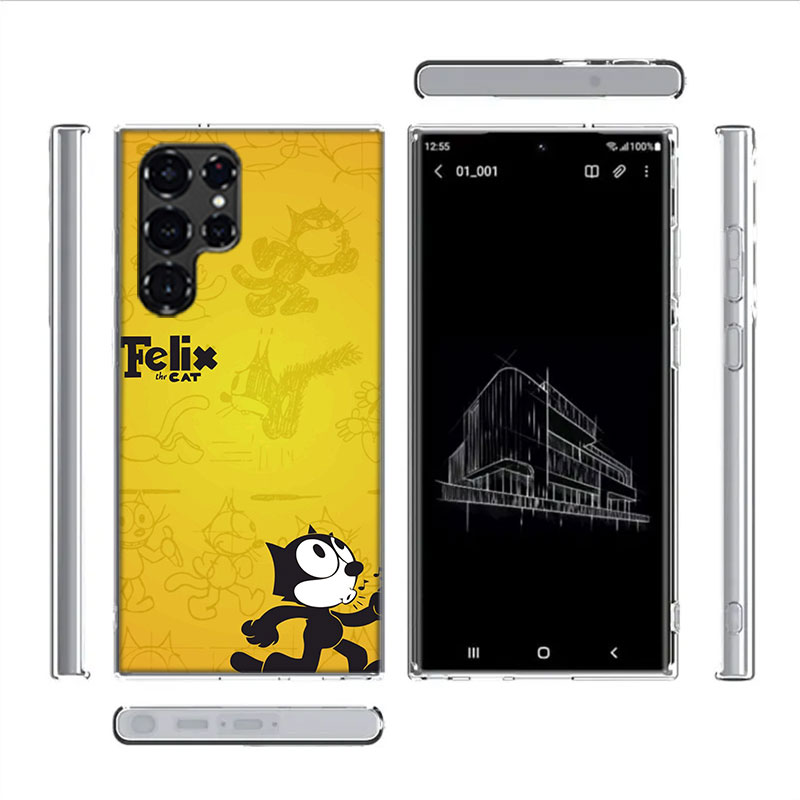 F-Felix the Cats Funny Capa Ph - đánh giá và giá Phone Cases Shein