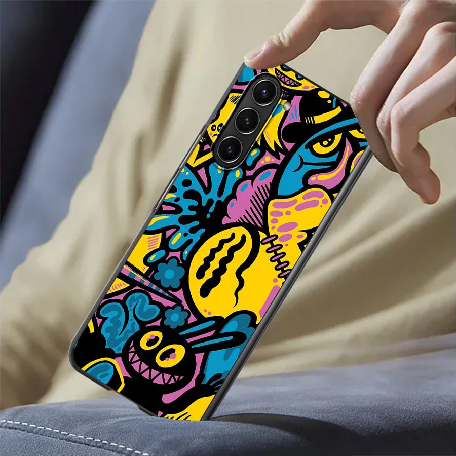 Cartoon Graffiti Design Case f - đánh giá và giá Phone Cases Z Fold 7