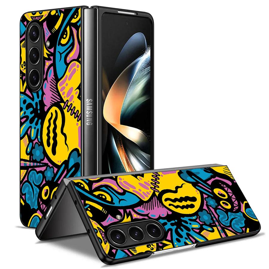 Cartoon Graffiti Design Case f - đánh giá và giá Phone Cases Z Fold 7