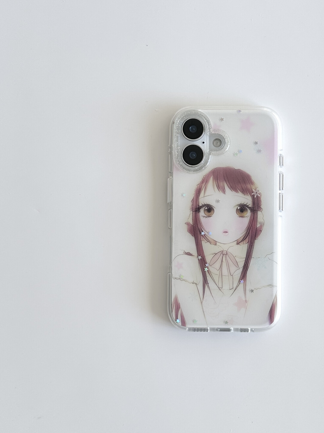 Y2K Pastel Anime Girl Glitter  - đánh giá và giá Phone Cases Arc