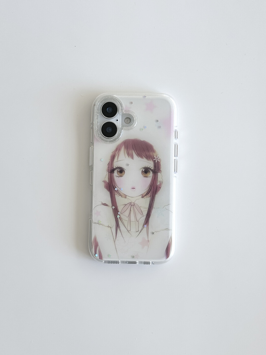 Y2K Pastel Anime Girl Glitter  - đánh giá và giá Phone Cases Arc