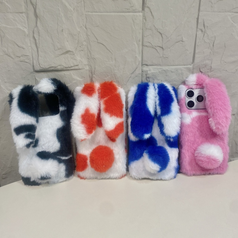 Cute Rabbit Design Fluffy Phon - đánh giá và giá Phone Cases Iphone 15