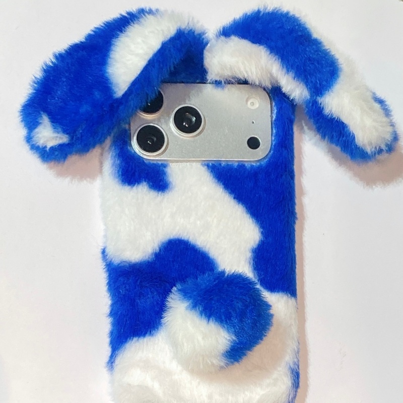 Cute Rabbit Design Fluffy Phon - đánh giá và giá Phone Cases Iphone 15